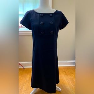 K. Crew Navy Blue Business Dress